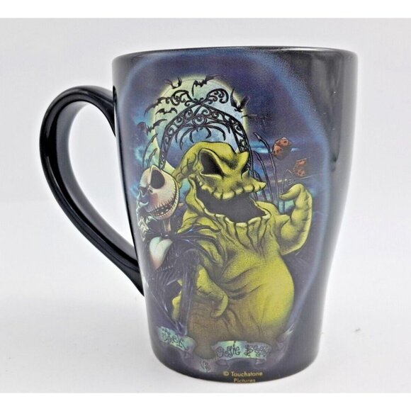 Disney Nightmare Before Christmas Jack Skellington Vs Oogie Boogie Man Mug - Picture 5 of 5